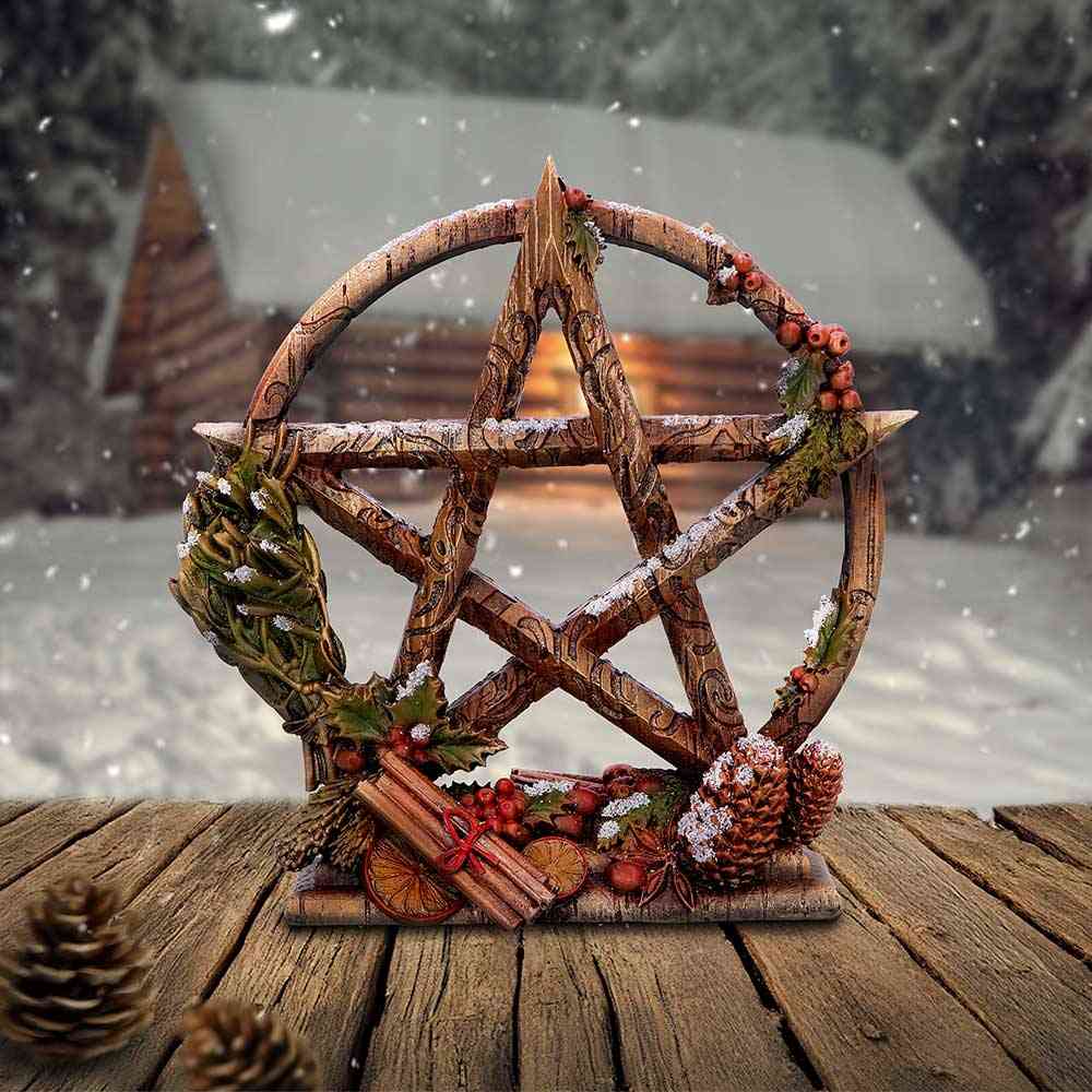 Nemesis Now - Season of the Pentagram Yule (Winter) 16.5cm Beeld/figuur - Multicolours